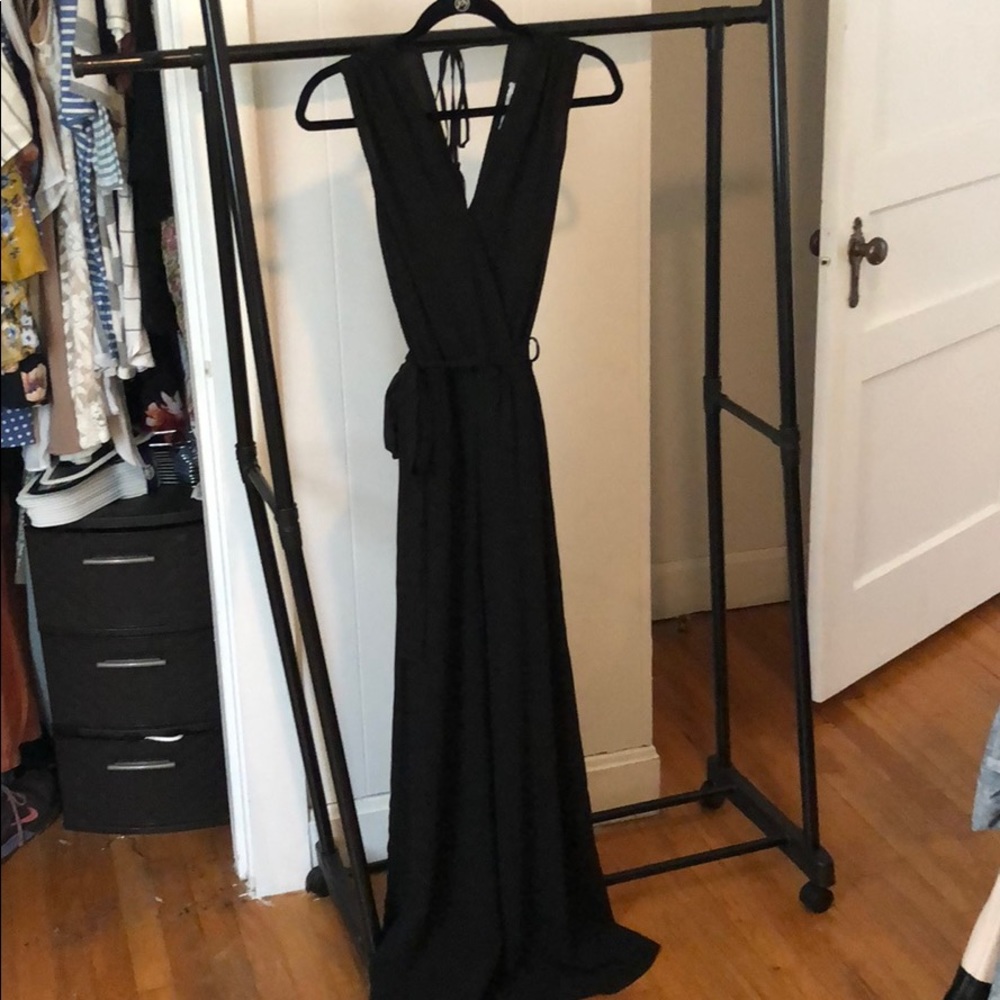 Brand new black jumpsuit with tags!!